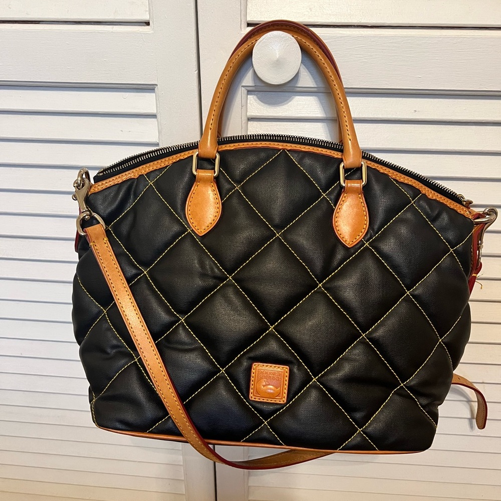 Dooney and Bourke quilted tote